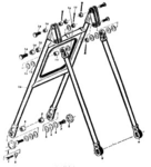СТОЙКА ДВУНОГАЯ